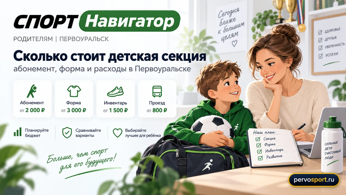 Из чего складывается цена детской спортивной секции
